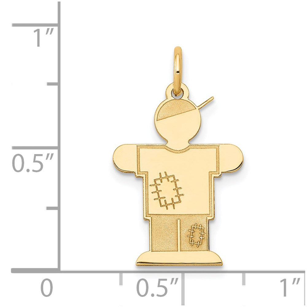 14k Kid Charm