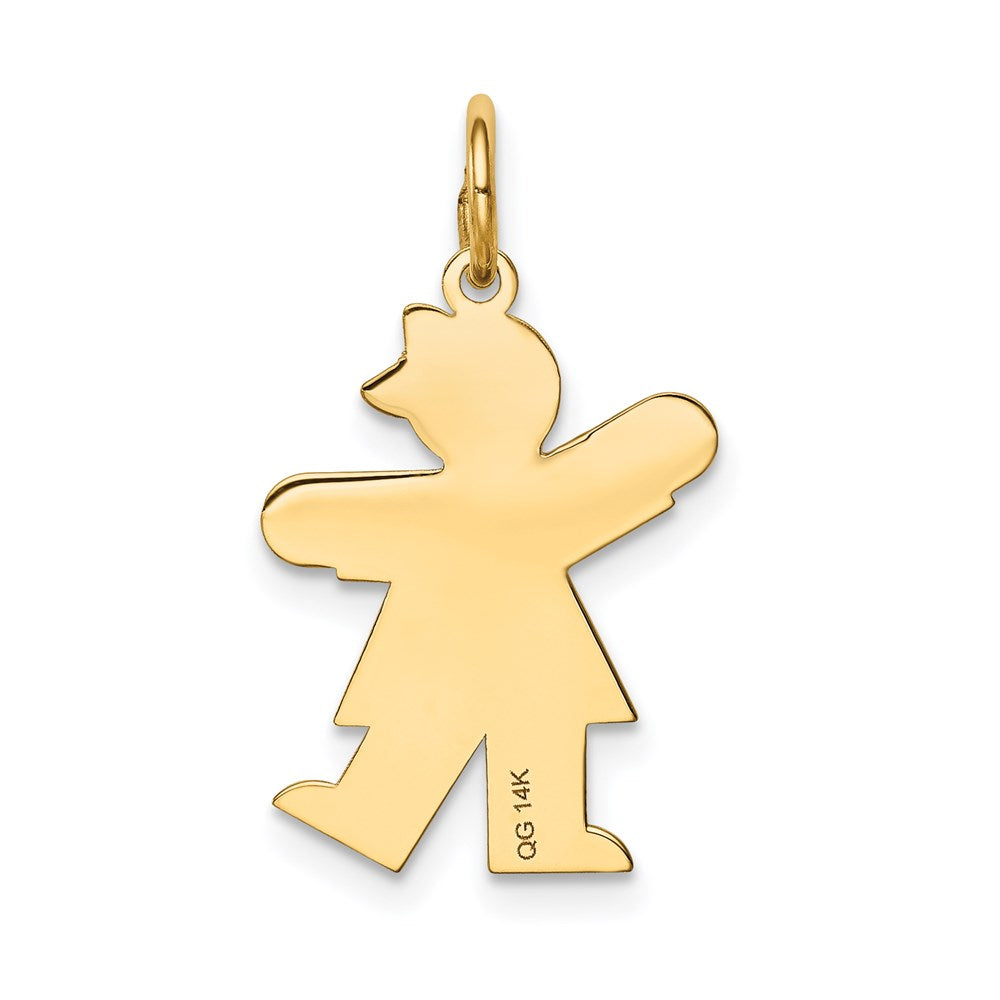 14k Kid Charm