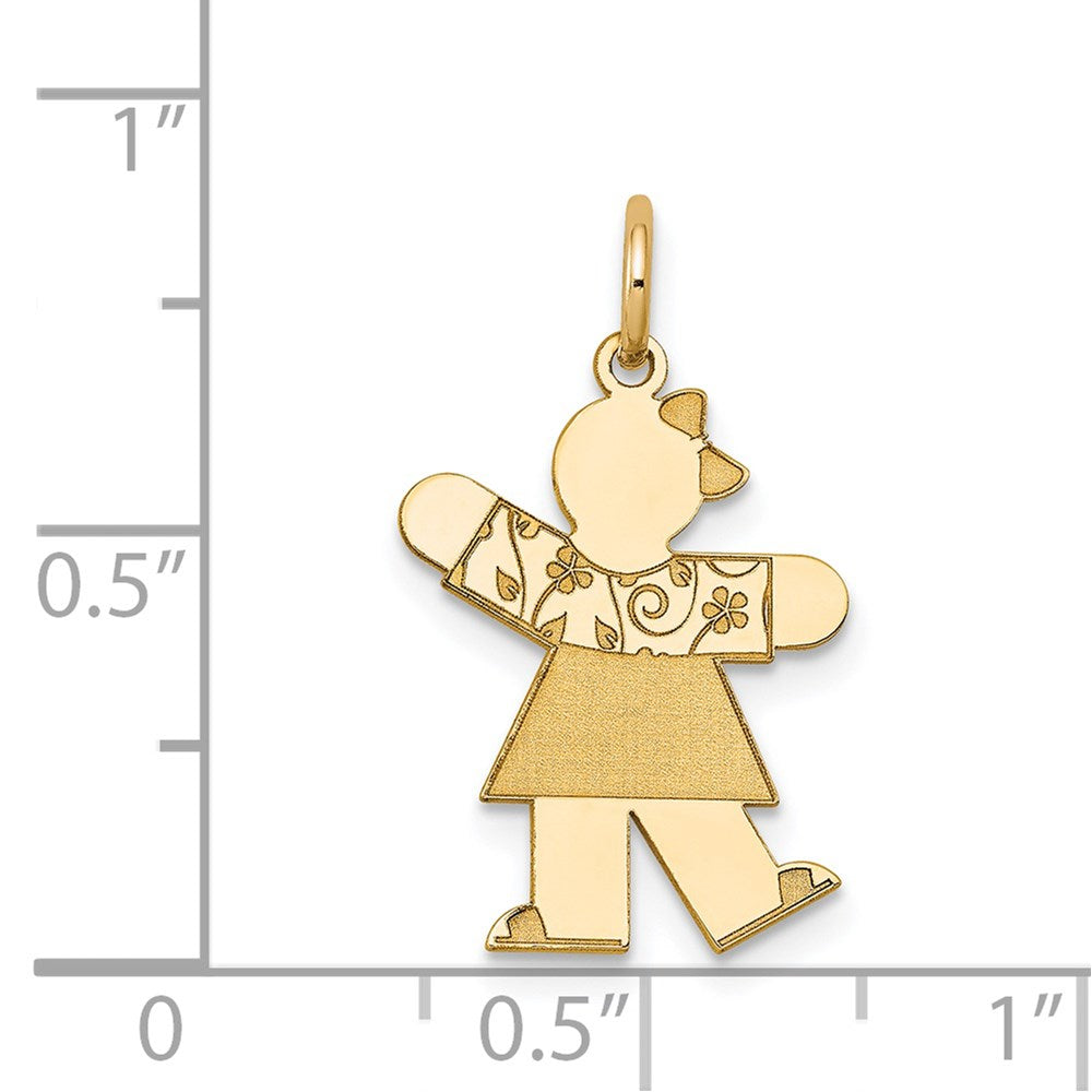 14k Kid Charm