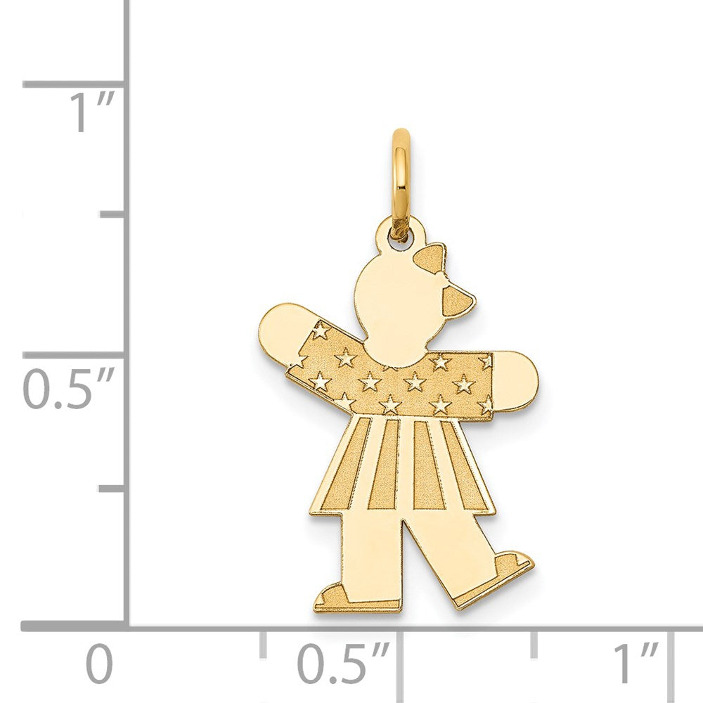 14k Kid Charm