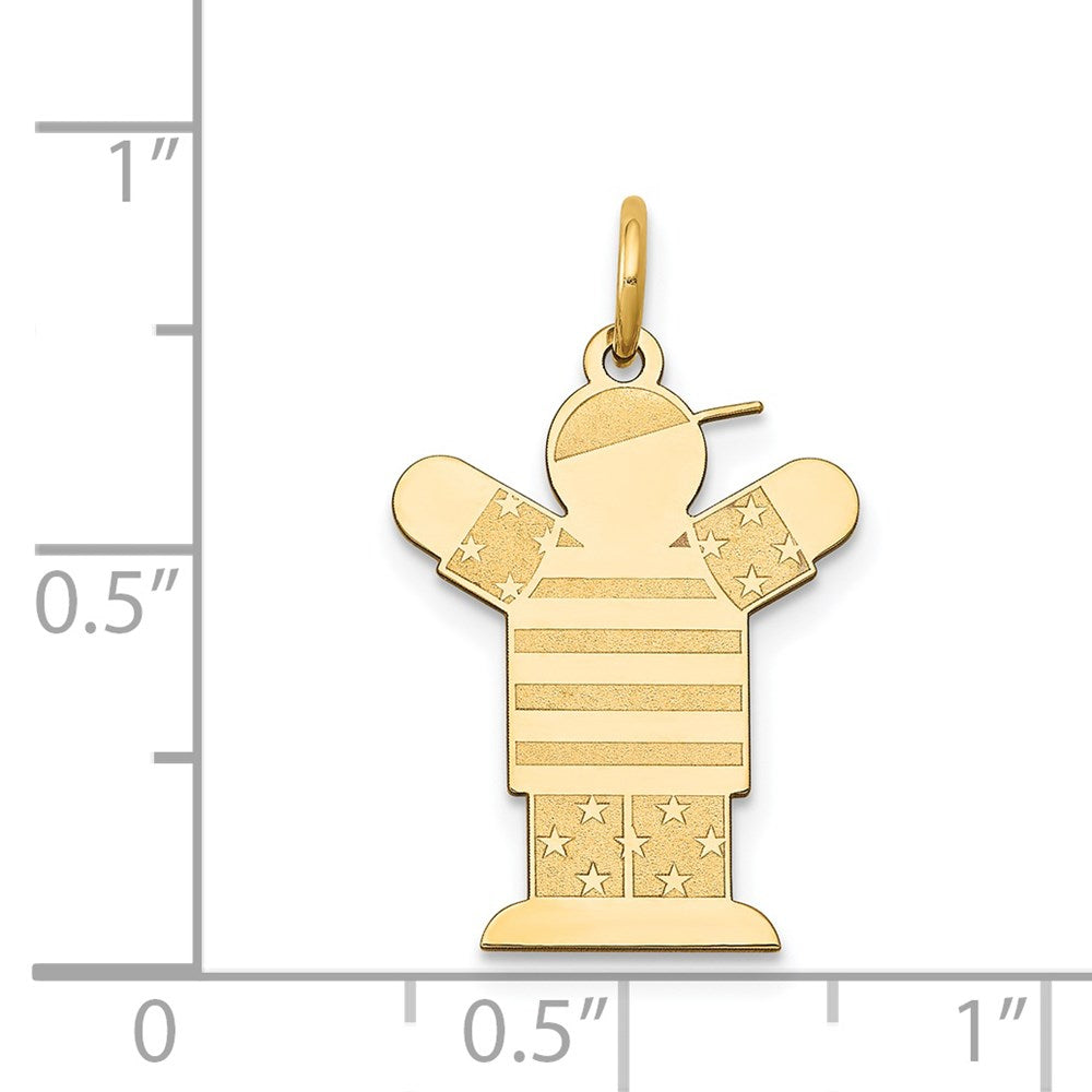 14k Kid Charm