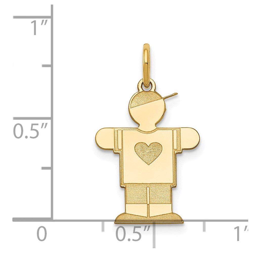 14k Kid Charm