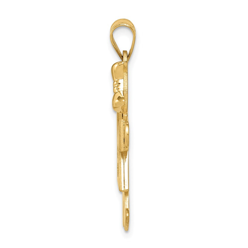 14k AA Diamond Kid Pendant