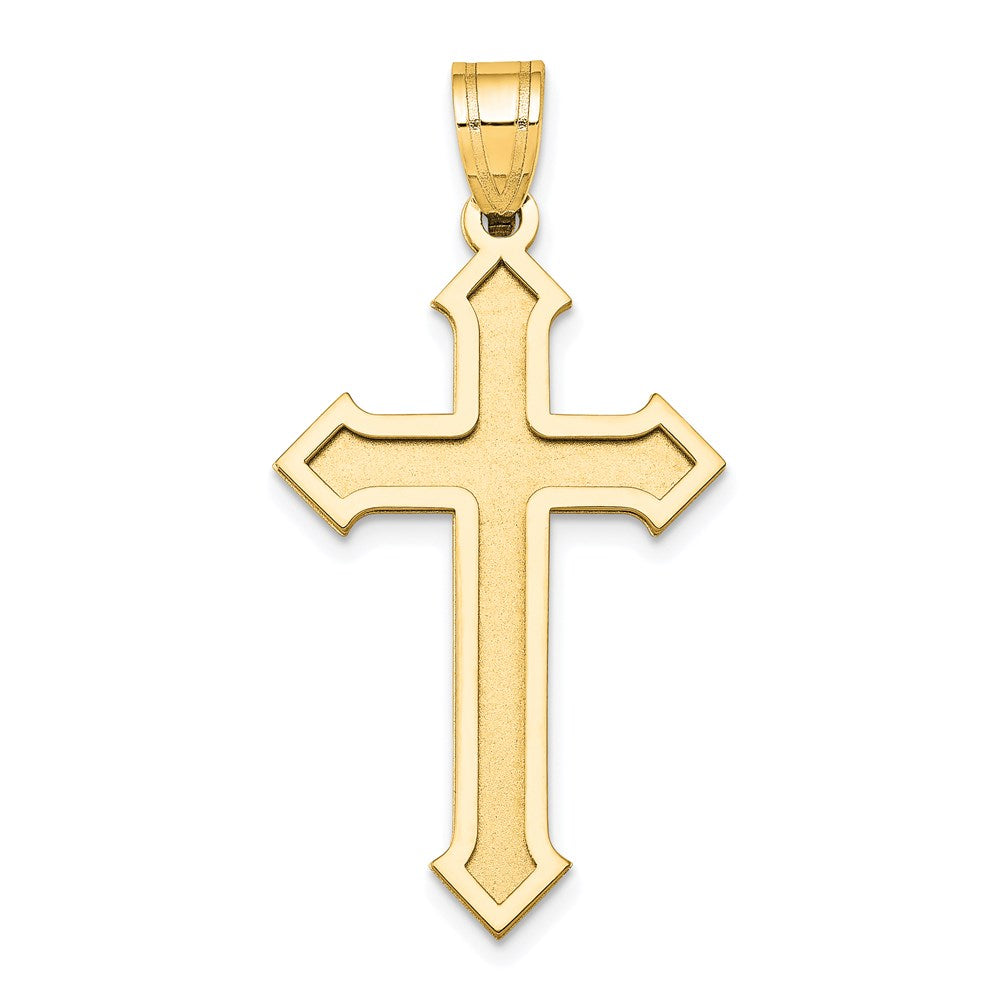 14k Passion Cross Pendant