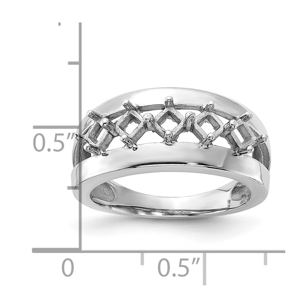 SS Synthetic Family Jewelry Ring