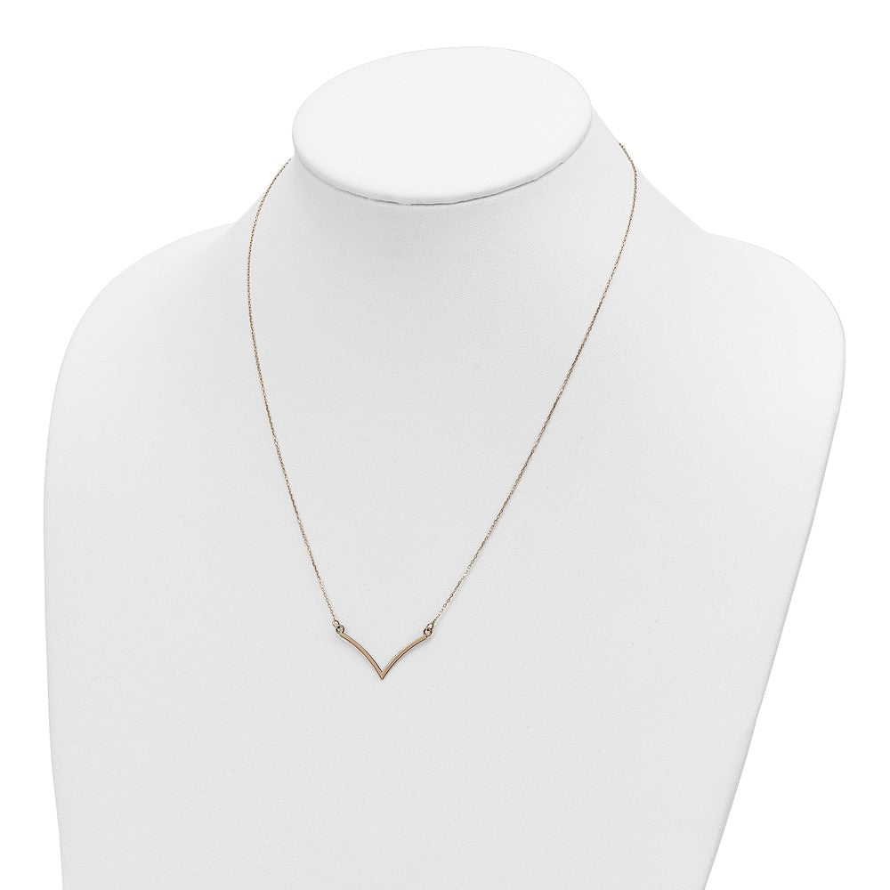 14k V Necklace