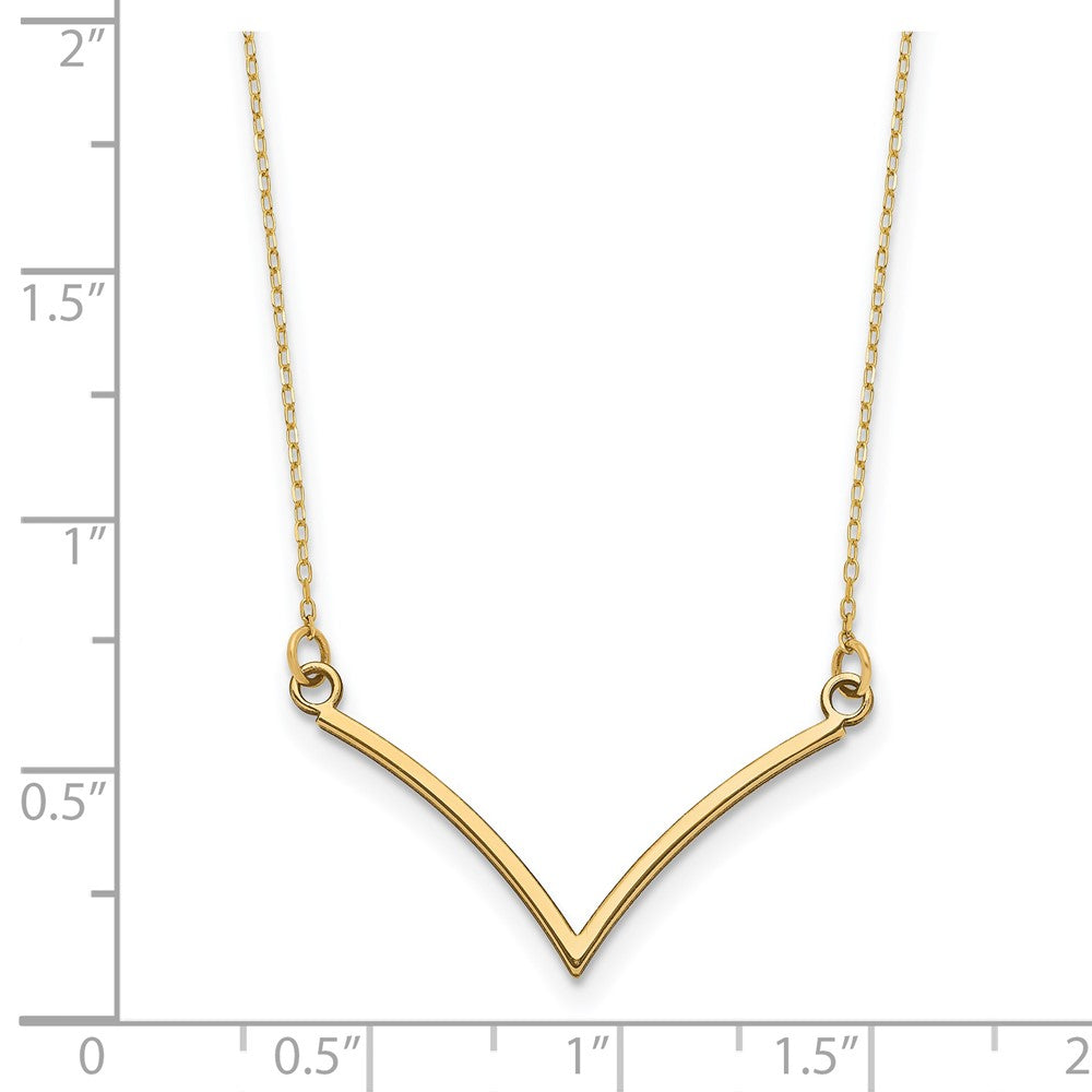 14k V Necklace