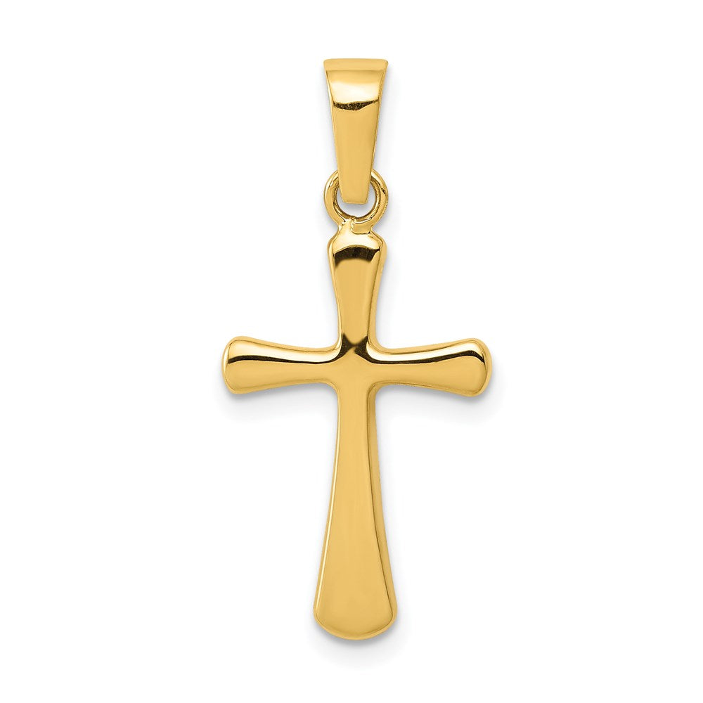 14k Polished Cross Pendant