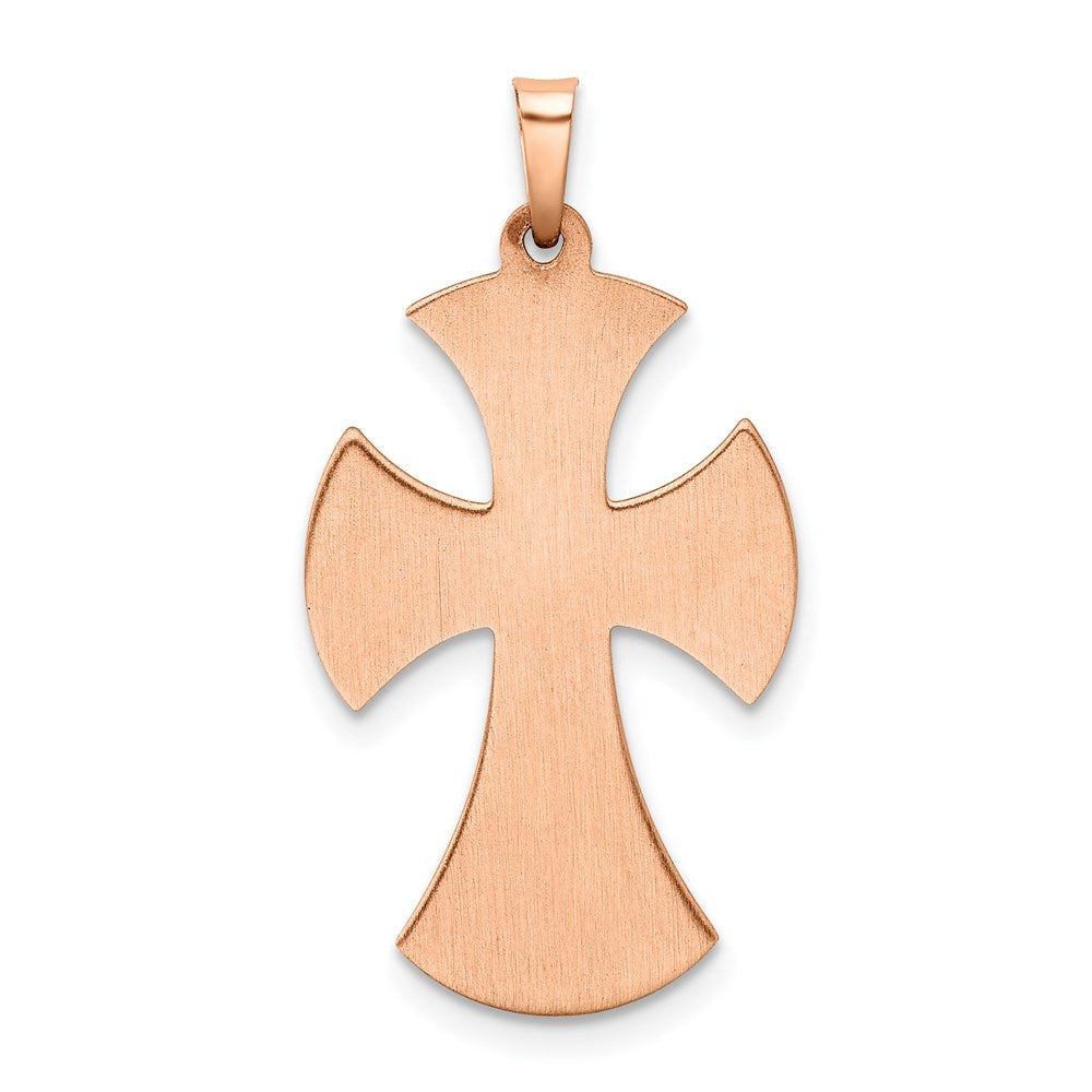 14k Polished Cross Pendant