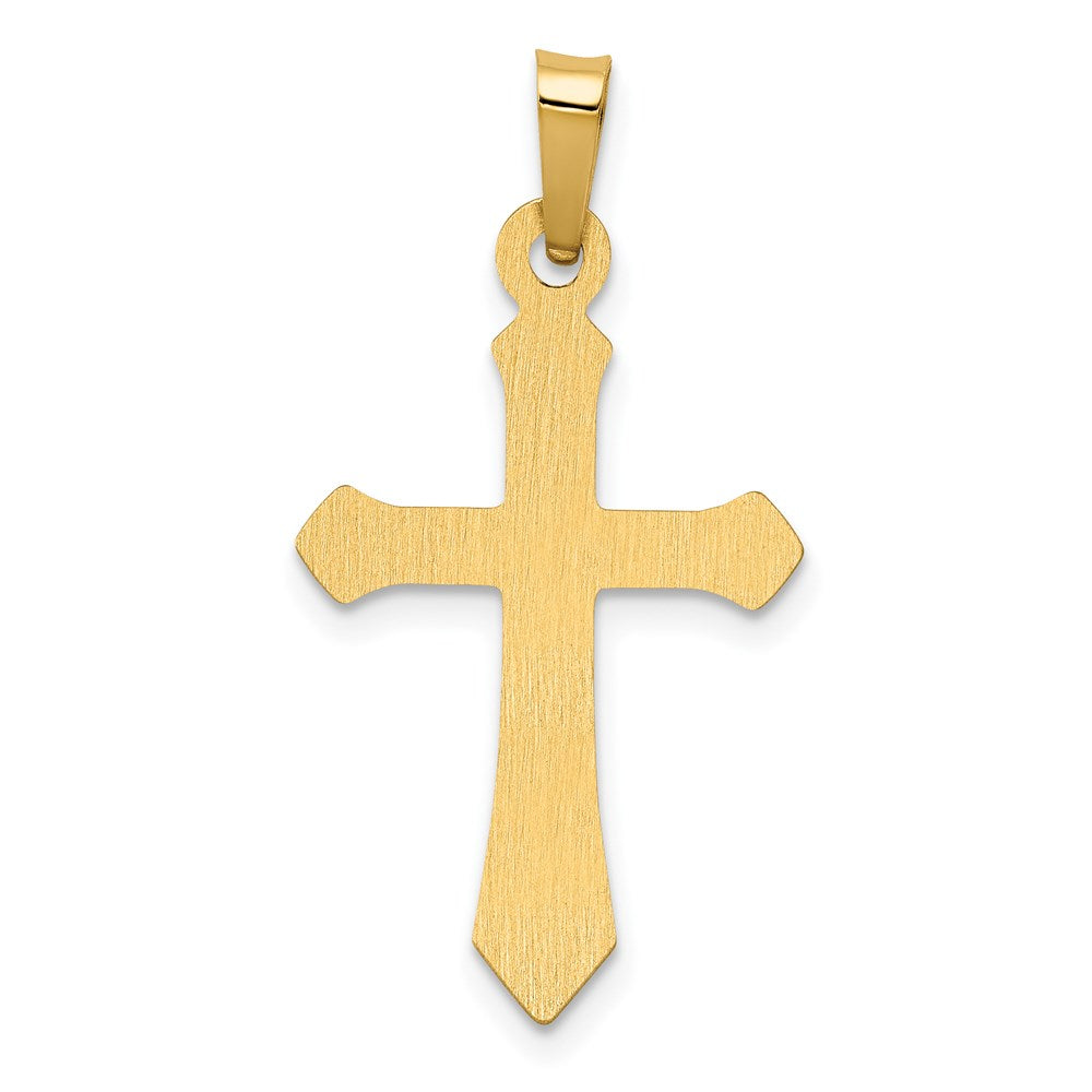 14k Polished Cross Pendant