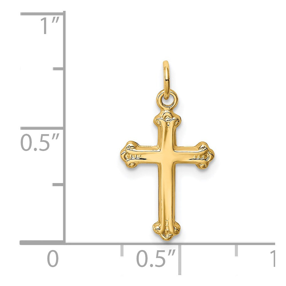 14k Cross Charm