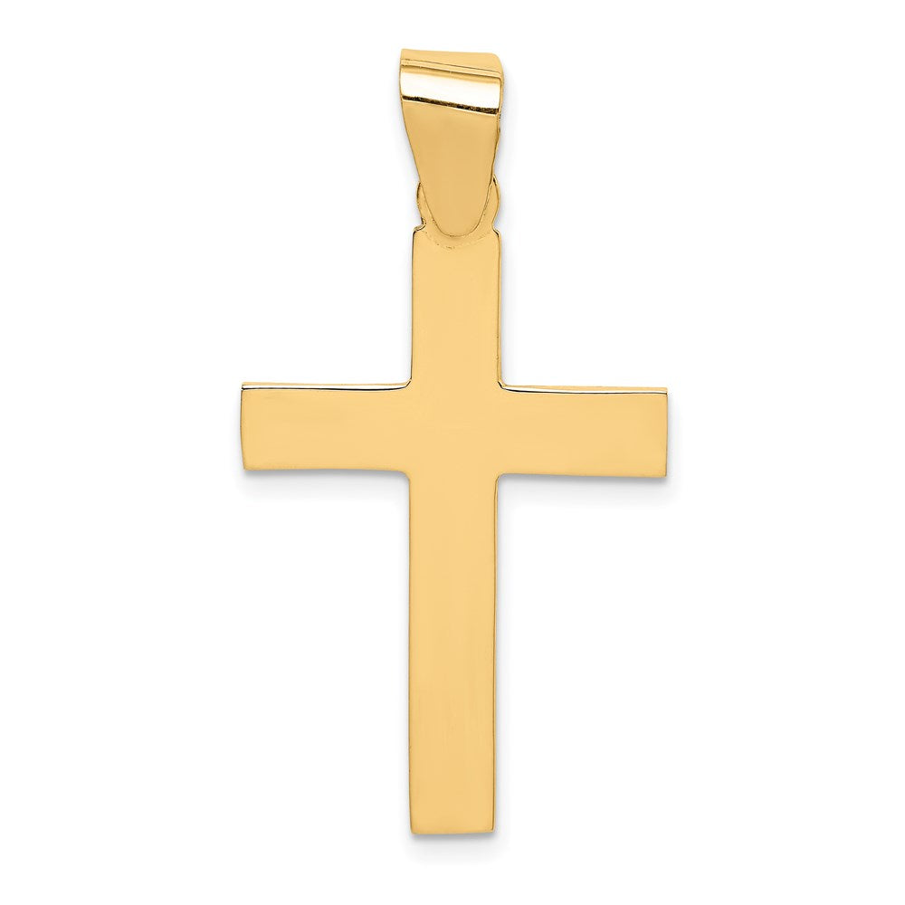 14k Polished Cross Pendant