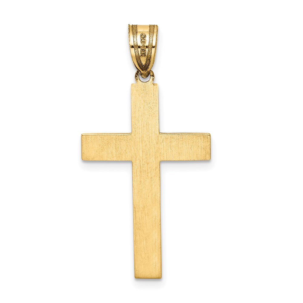 14K Laser Designed Cross