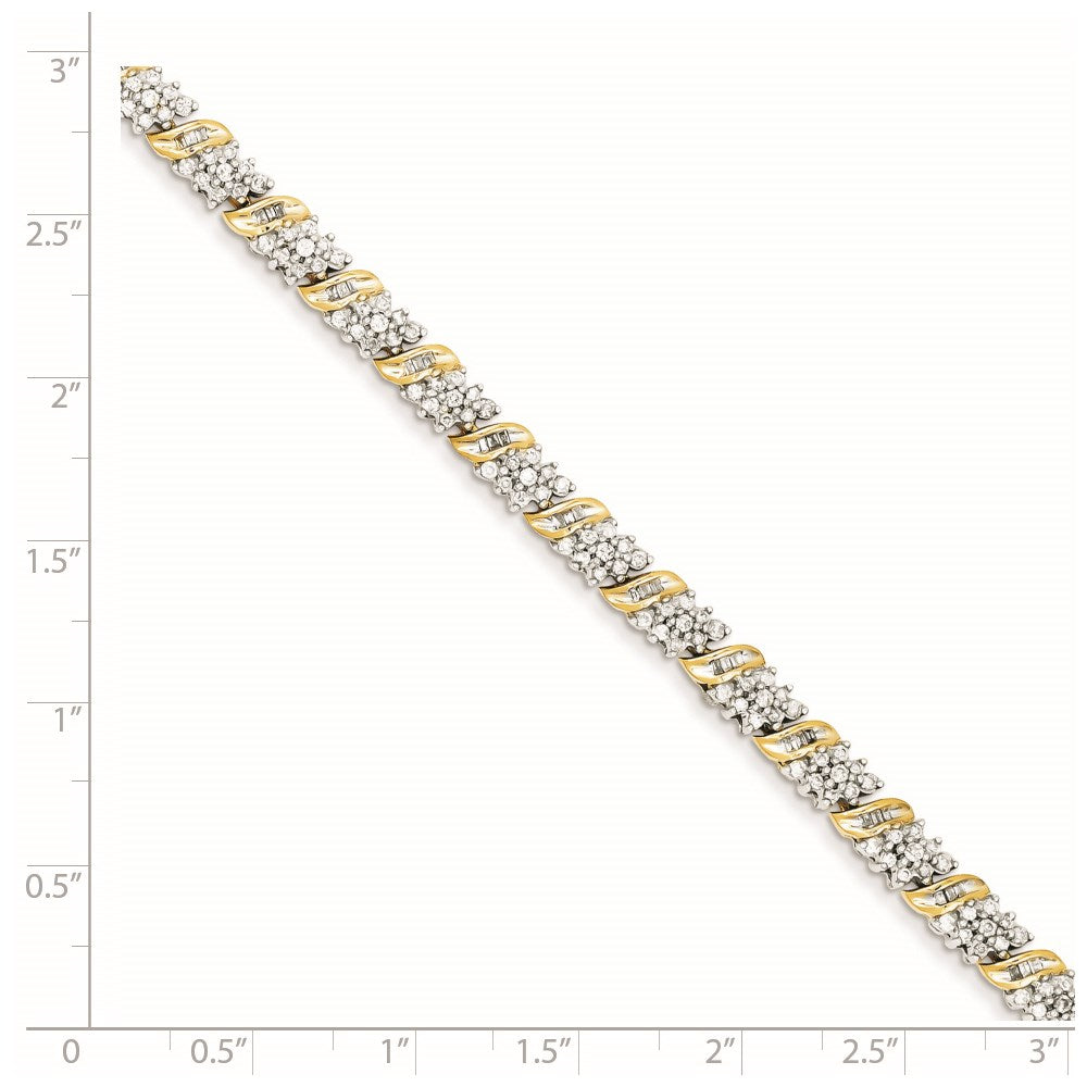 14k Diamond Bracelet