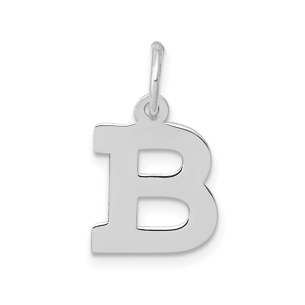 14KW Small Block Letter B Initial Charm