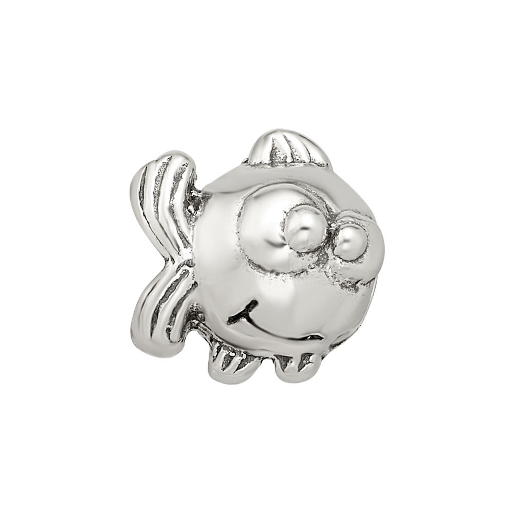 Sterling Silver Reflections Kids Fish Bead