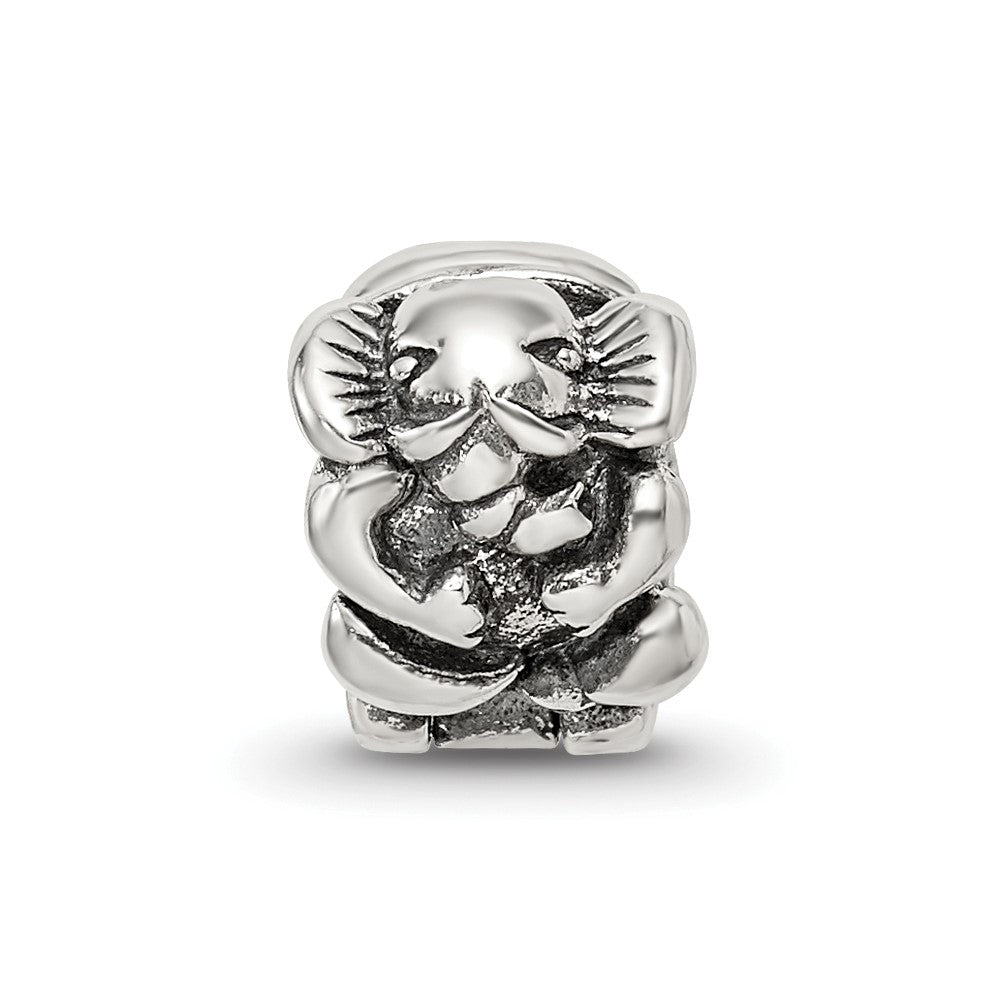 Sterling Silver Reflections Kids Elephant Clip Bead