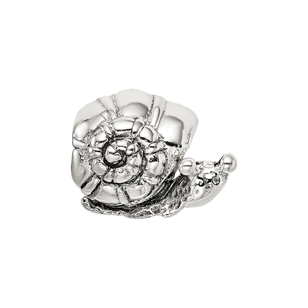 Sterling Silver Reflections Kids Snail Bead