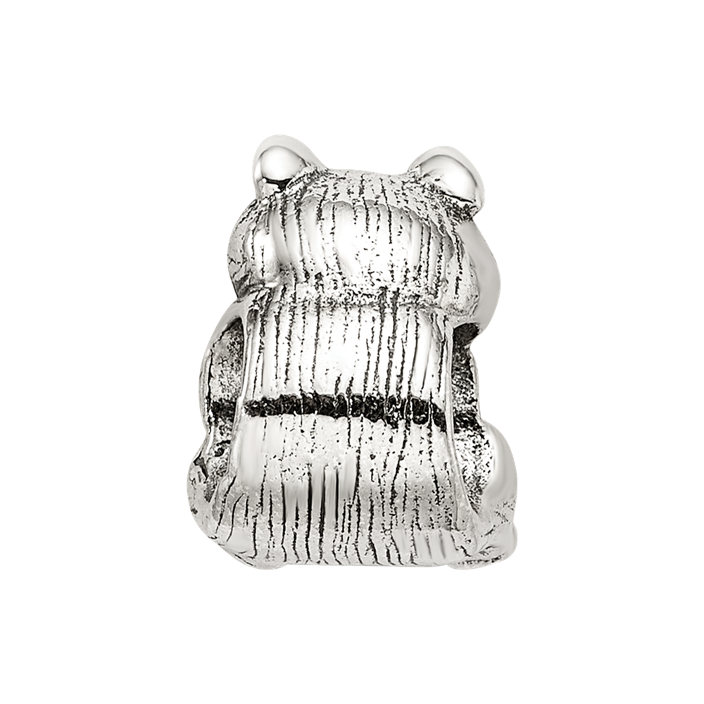 Sterling Silver Reflections Racoon Bead