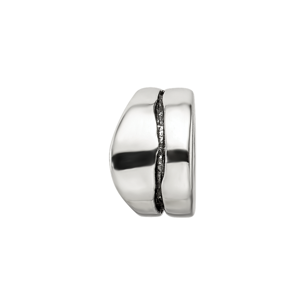 Sterling Silver Reflections Wavy Spacer Bead