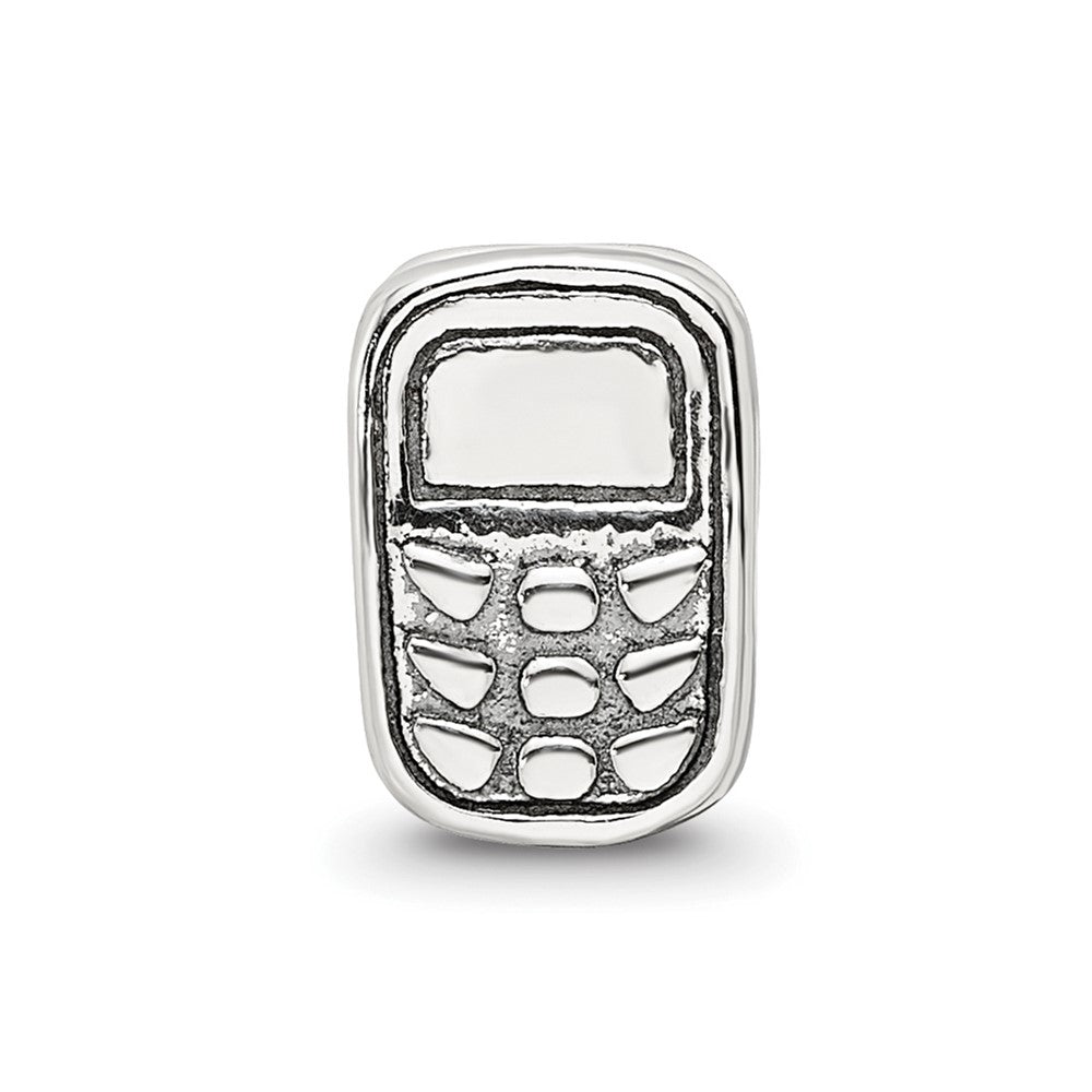 Sterling Silver Reflections Cell Phone Bead