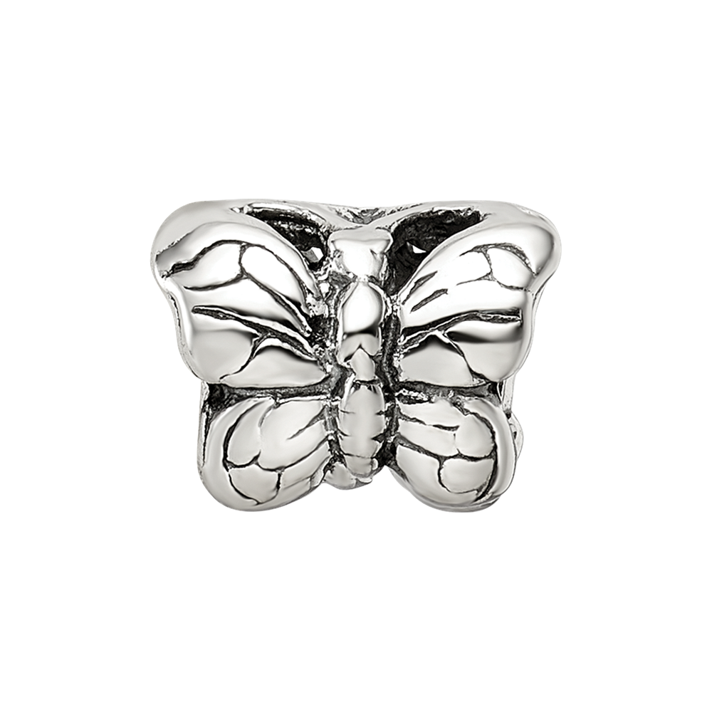 Sterling Silver Reflections Butterfly Bead