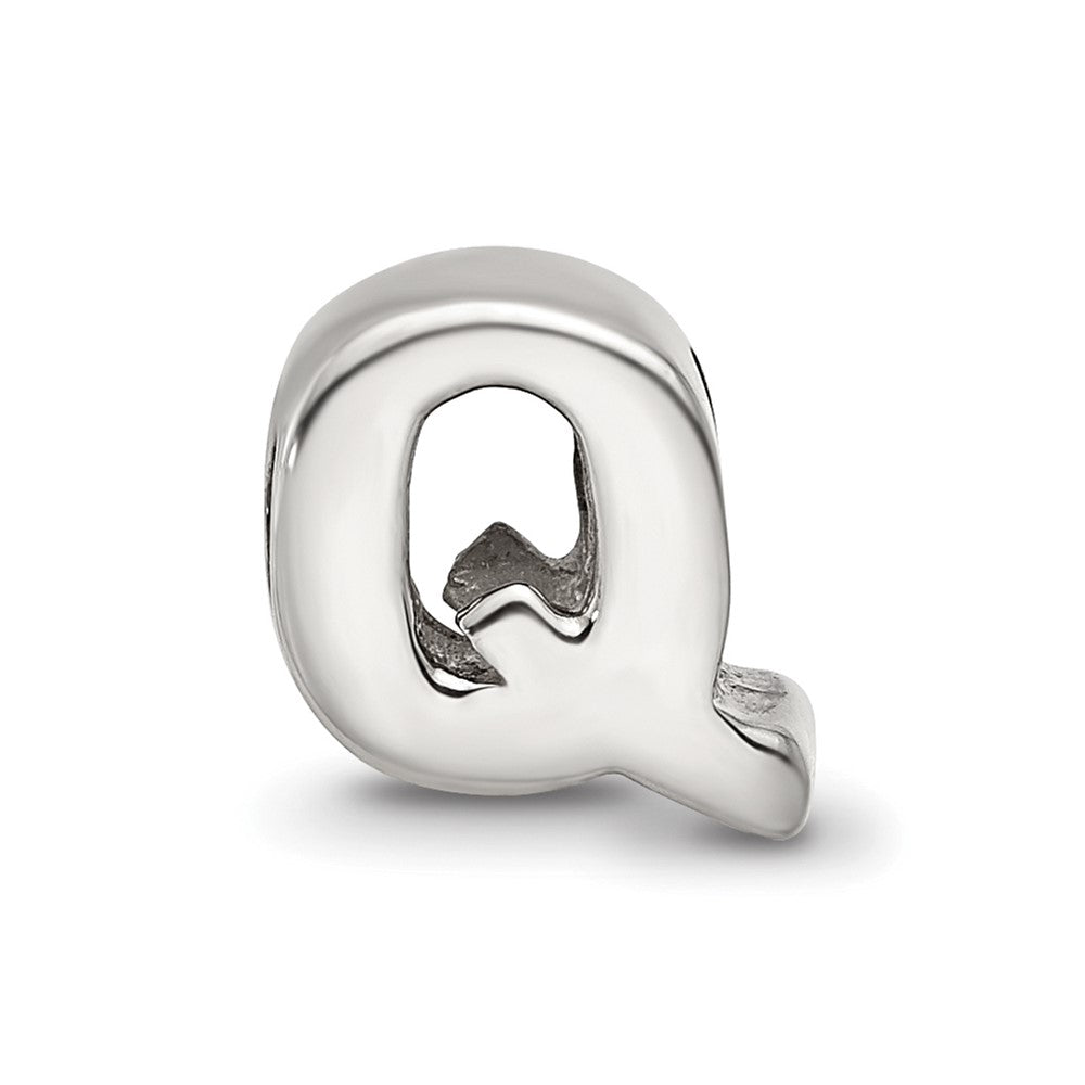 Sterling Silver Reflections Letter Q Bead