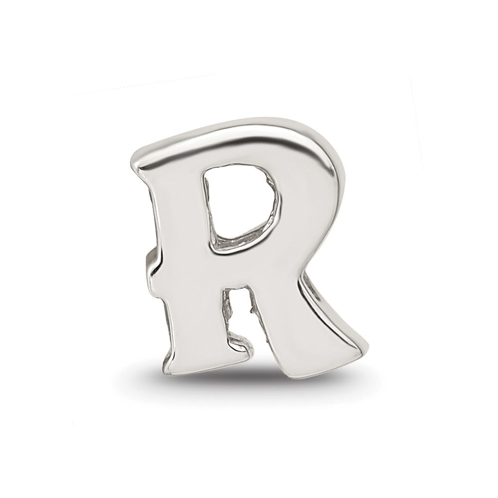 Sterling Silver Reflections Letter R Bead