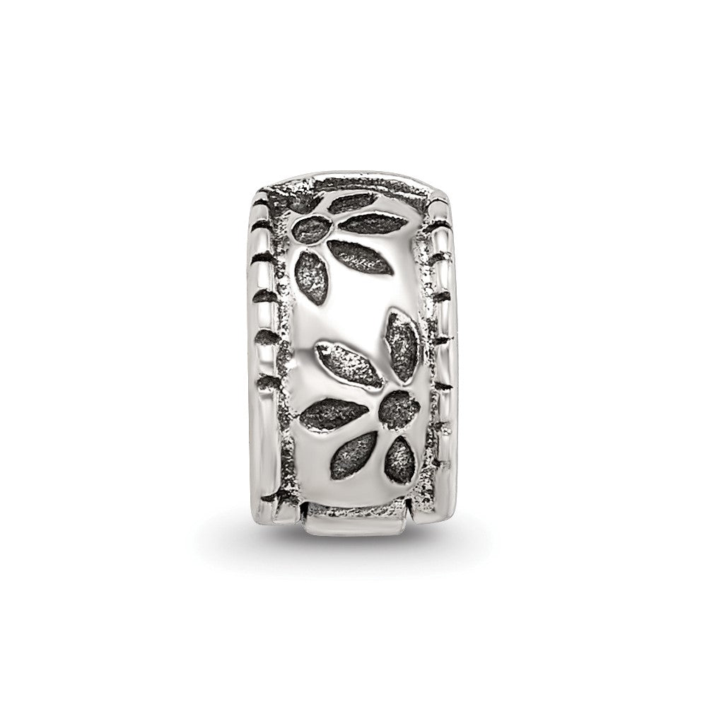 Sterling Silver Reflections Kids Floral Clip Bead