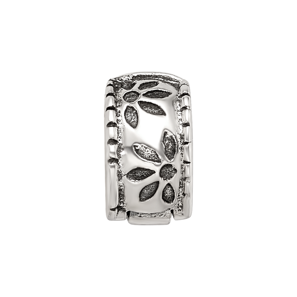 Sterling Silver Reflections Kids Floral Clip Bead