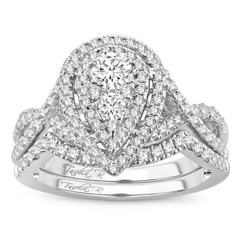 14K  1.00CT  Diamond  BRIDAL  RING