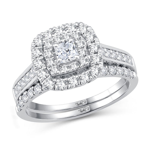 14k 1.00CT Diamond BRIDAL RING