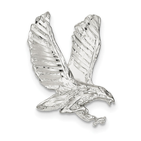 Sterling Silver Eagle Charm QC868 - shirin-diamonds