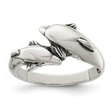 925 Sterling Silver Dolphin Ring