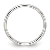 Chisel QWH020-6 2 mm Sterling Silver Half-Round Band&#44; Size 6