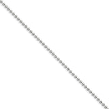 Stainless Steel 2.4mm 20in Ball Chain SRN668 - shirin-diamonds